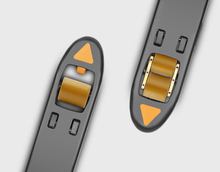 WJ 紧凑型托盘搬运车配有单或双承重轮