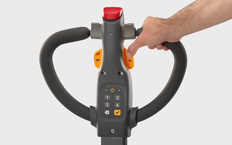 lift and lower buttons